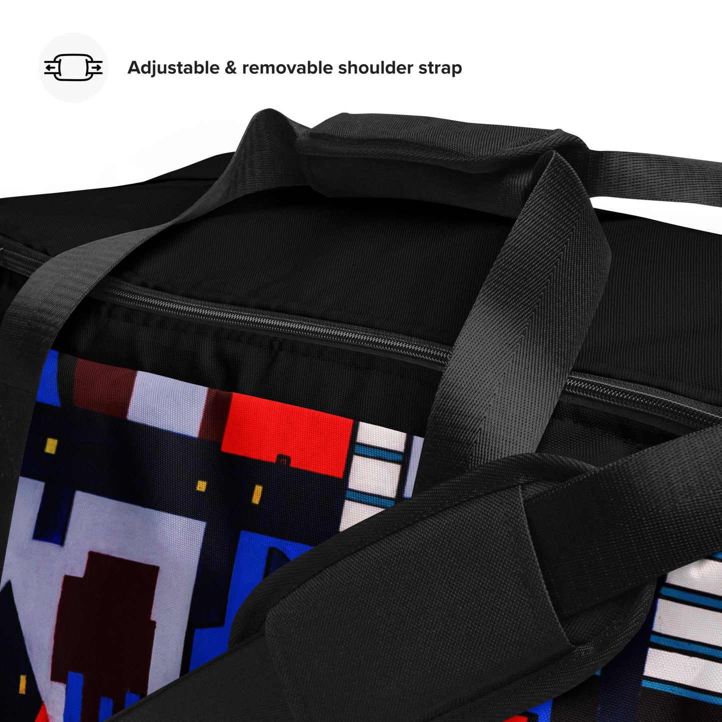 Abstract City-  Duffle bag