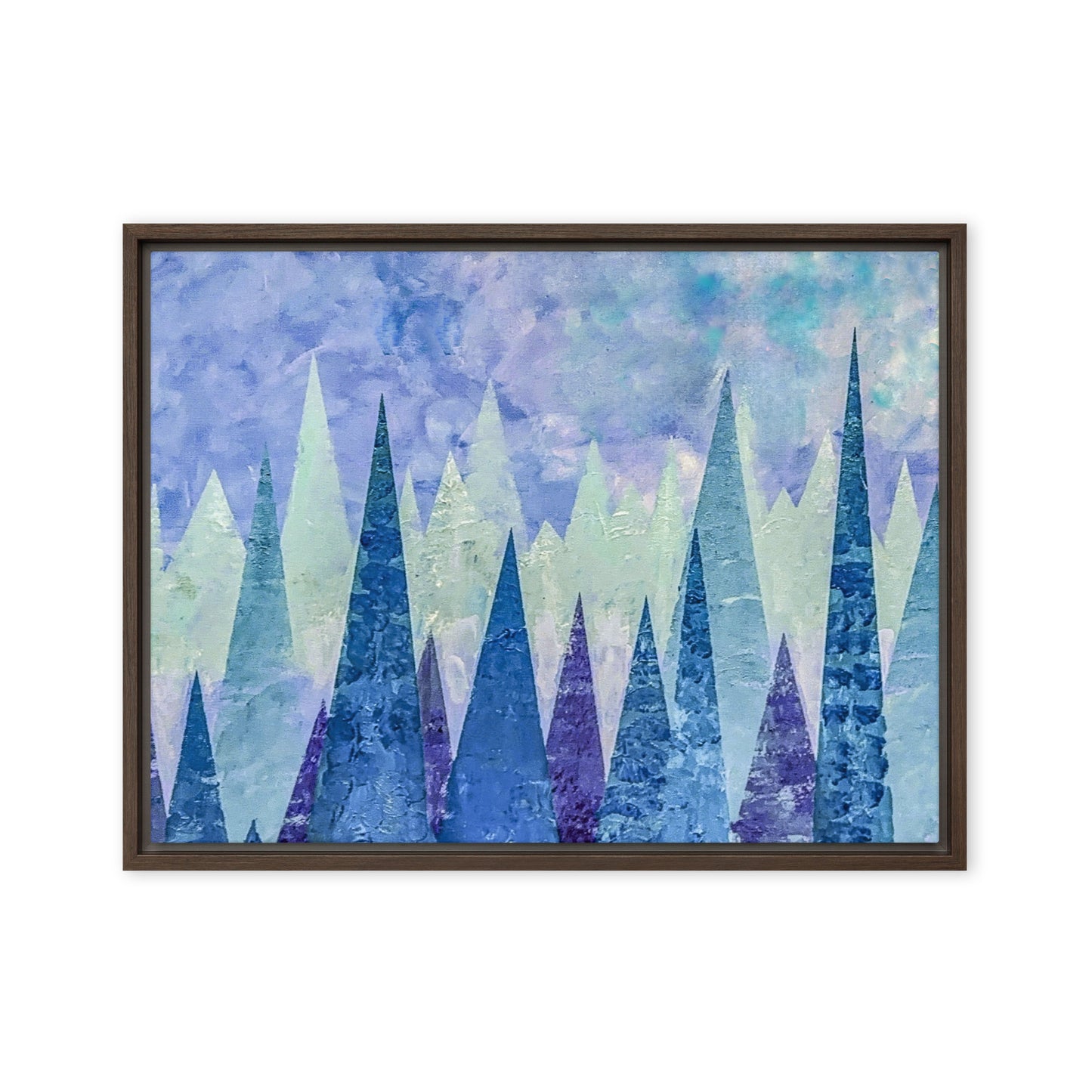 Sierra Mountains- Framed canvas