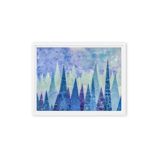 Sierra Mountains- Framed canvas