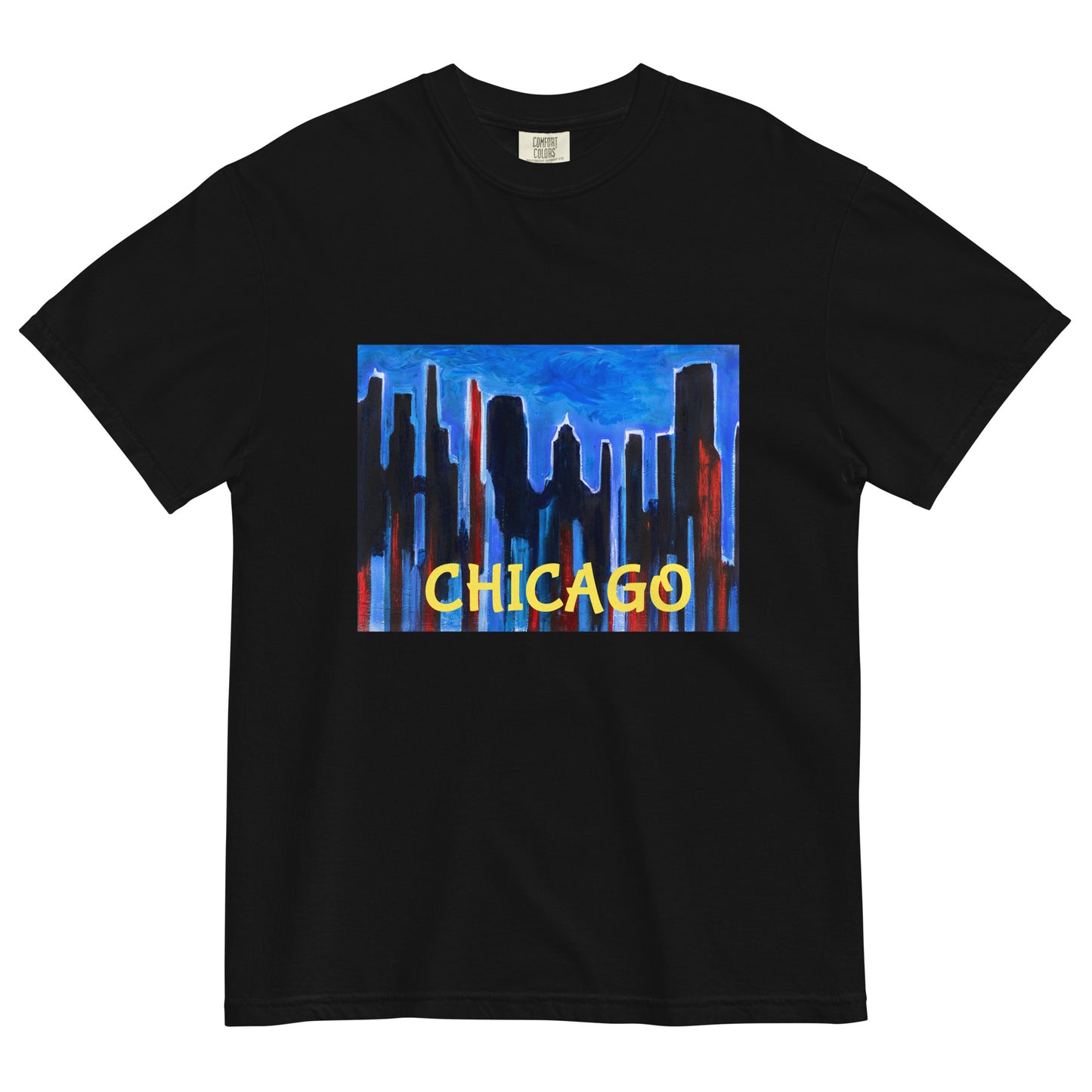 CHICAGO-  Unisex garment-dyed heavyweight t-shirt