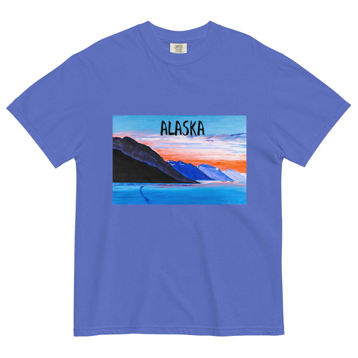 ALASKA-  Unisex garment-dyed heavyweight t-shirt