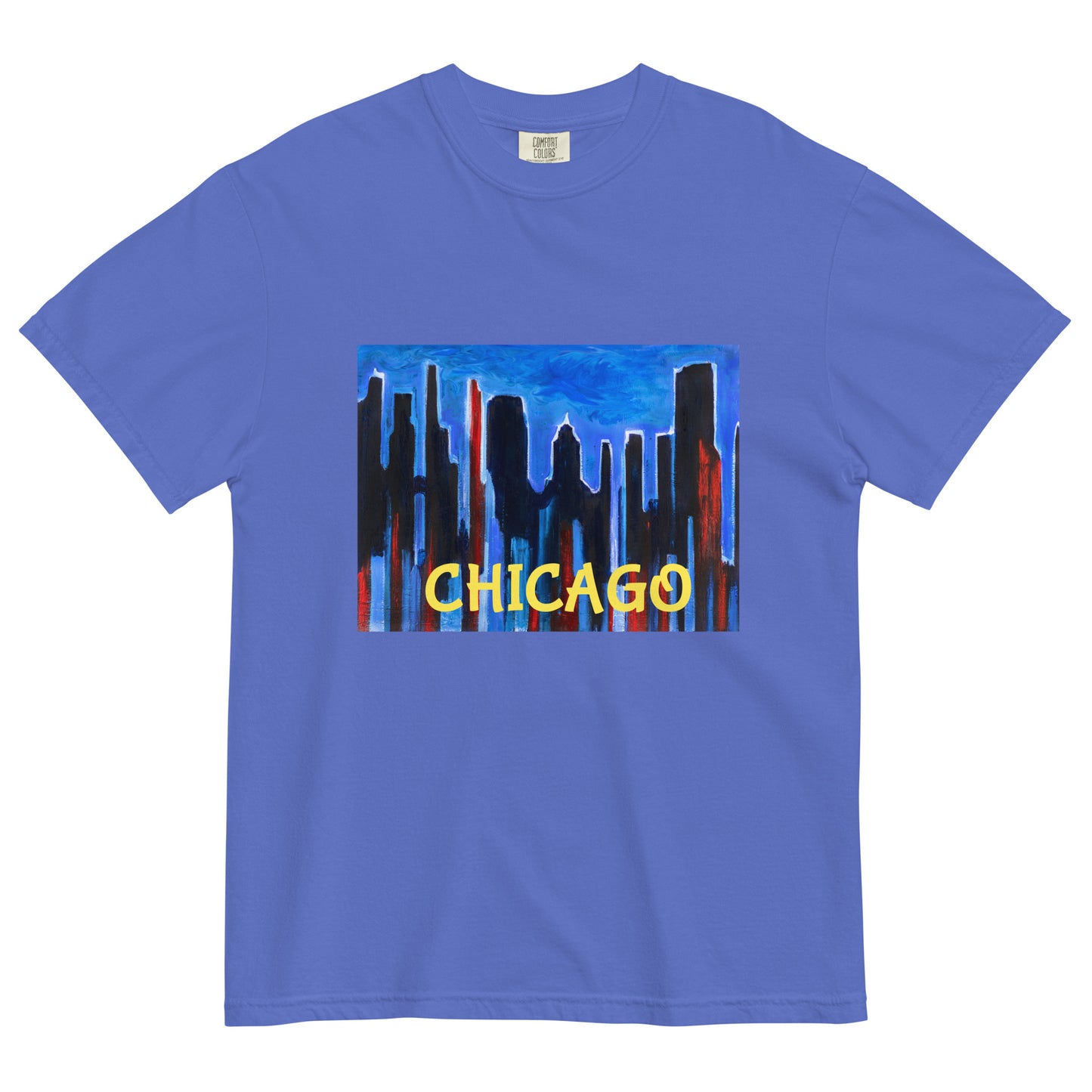 CHICAGO-  Unisex garment-dyed heavyweight t-shirt