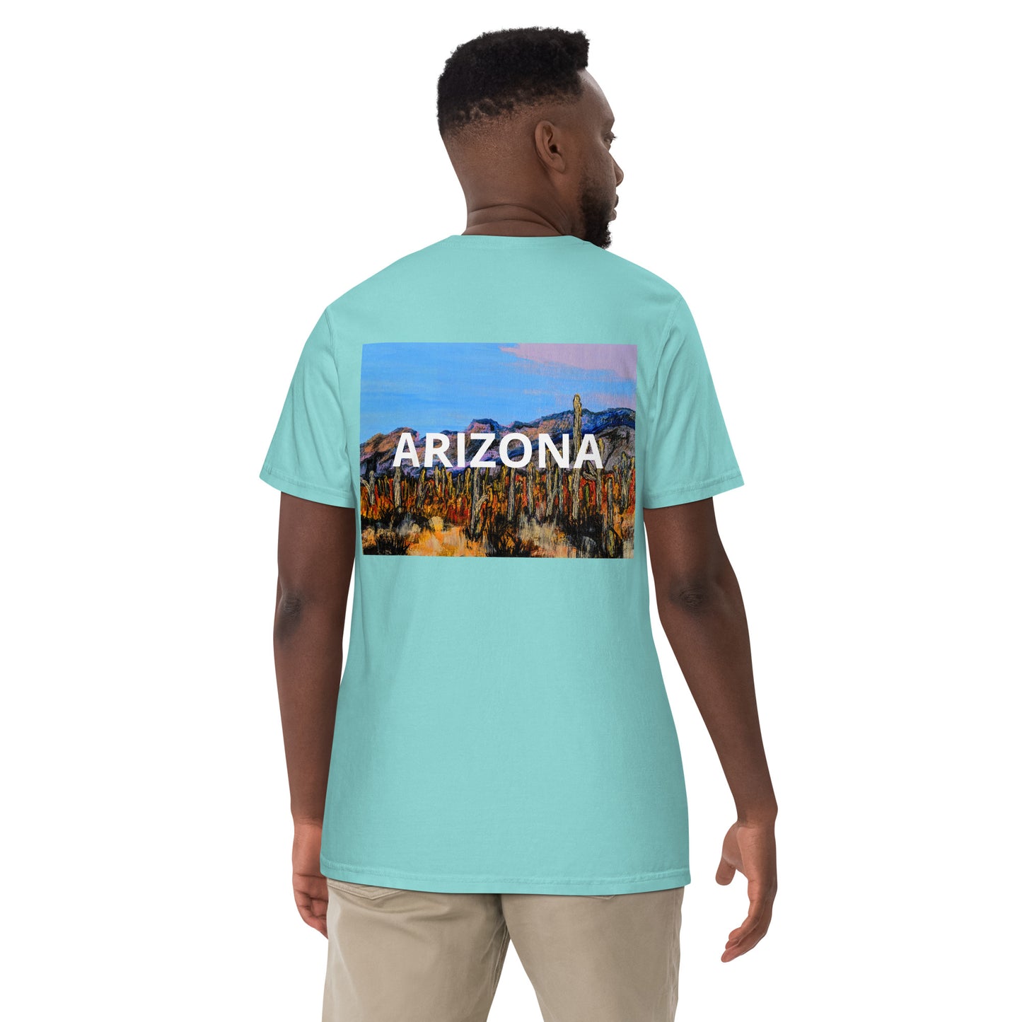 ARIZONA T-SHIRT-  Unisex garment-dyed heavyweight t-shirt