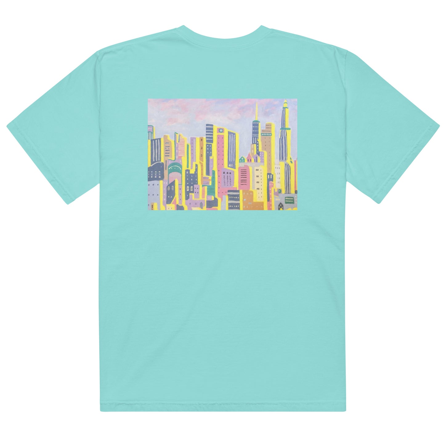 NEW YORK T-SHIRT-  Unisex garment-dyed heavyweight t-shirt