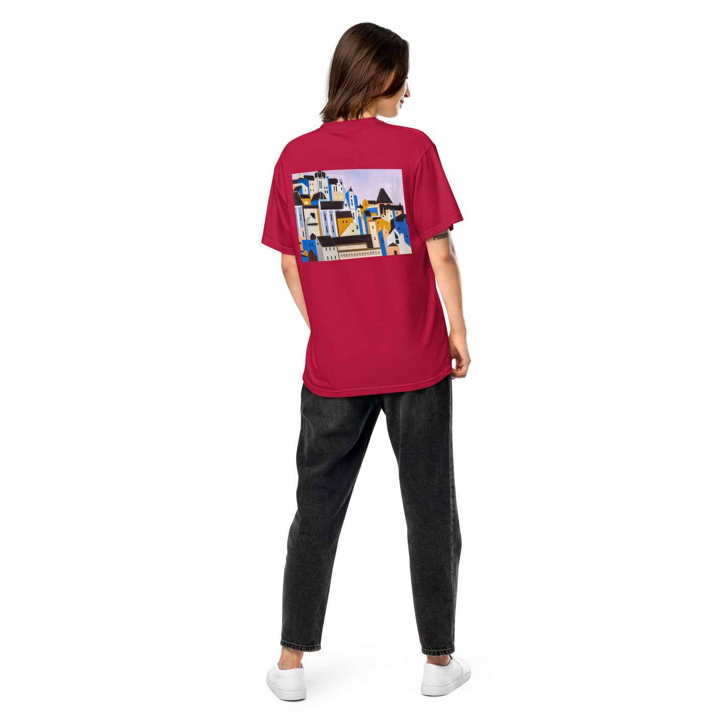 LISBON T-SHIRT-  Unisex garment-dyed heavyweight t-shirt