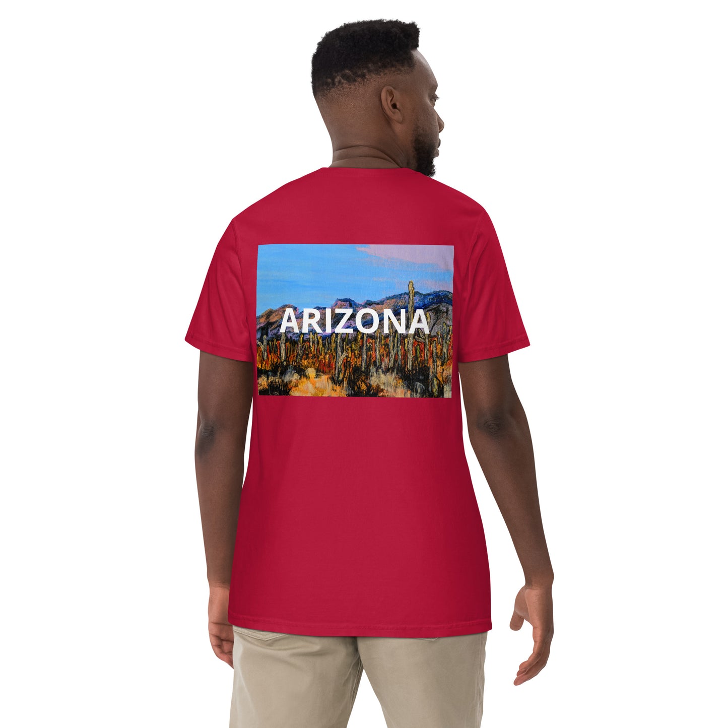 ARIZONA T-SHIRT-  Unisex garment-dyed heavyweight t-shirt