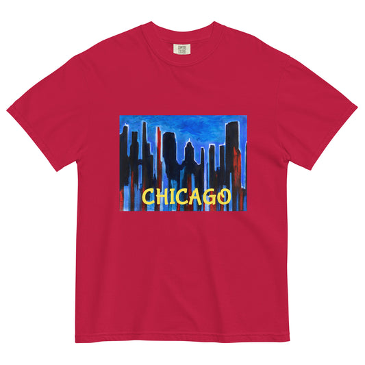 CHICAGO-  Unisex garment-dyed heavyweight t-shirt