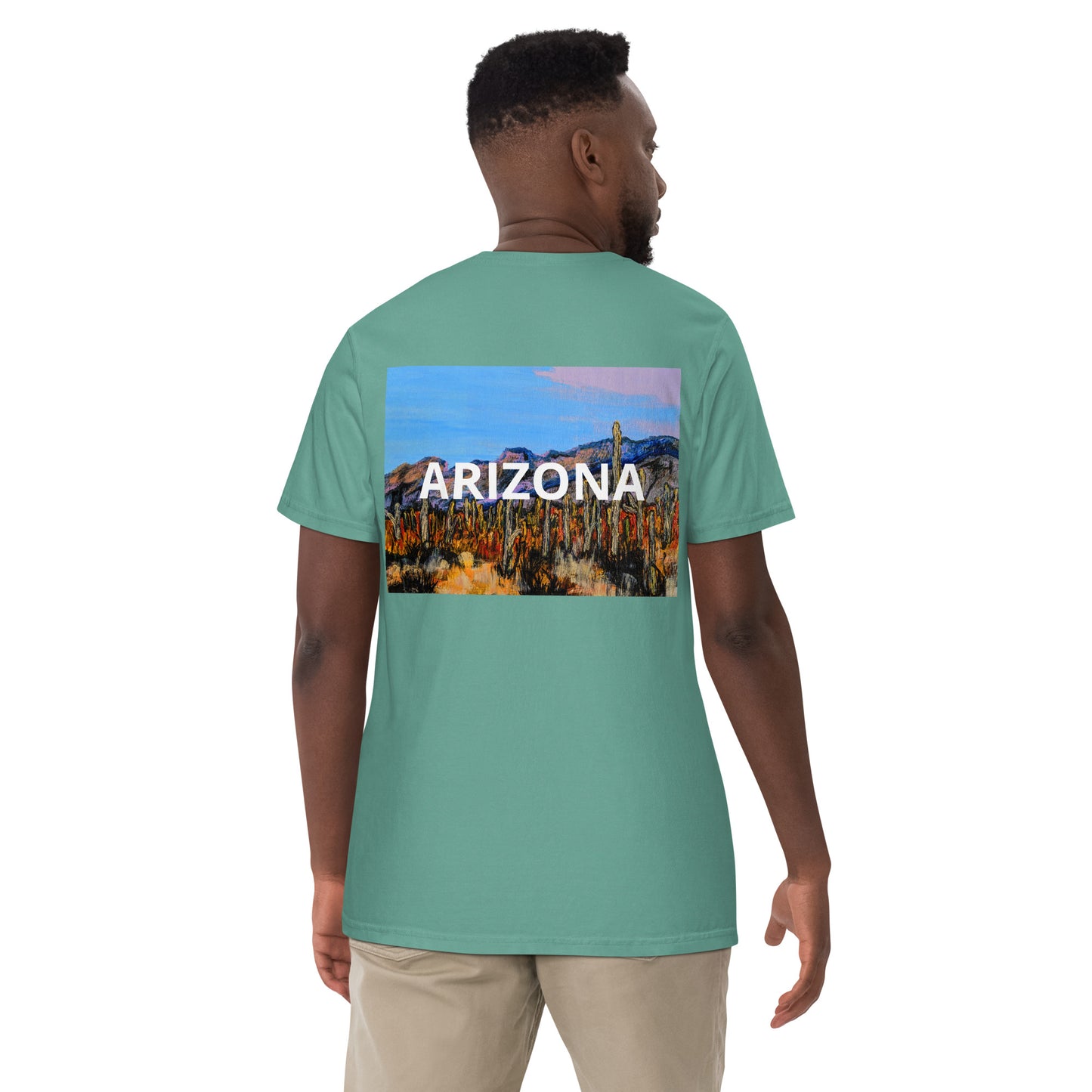 ARIZONA T-SHIRT-  Unisex garment-dyed heavyweight t-shirt