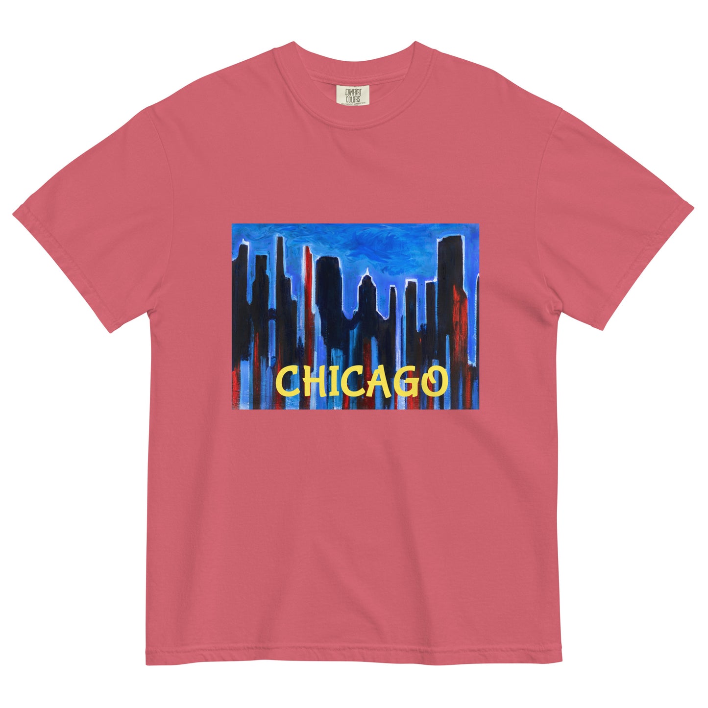 CHICAGO-  Unisex garment-dyed heavyweight t-shirt